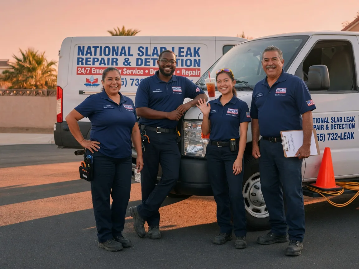 Slab Leak Detection company in Cathedral City, CA